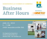 Business After Hours Flyer